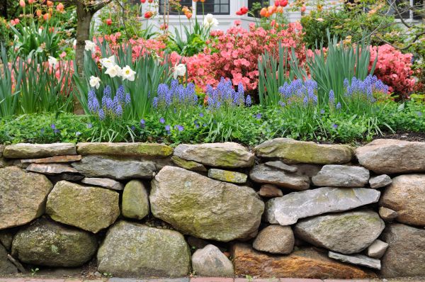 Stone Wall Hardscaping in Las Vegas