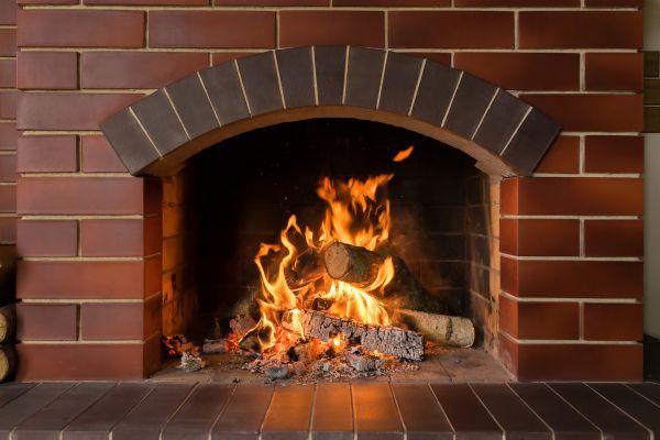 Brick Fireplace Installation in Las Vegas