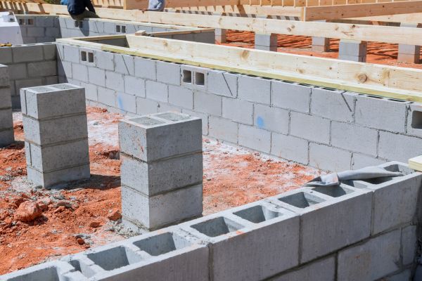Cement Block Installation in Las Vegas