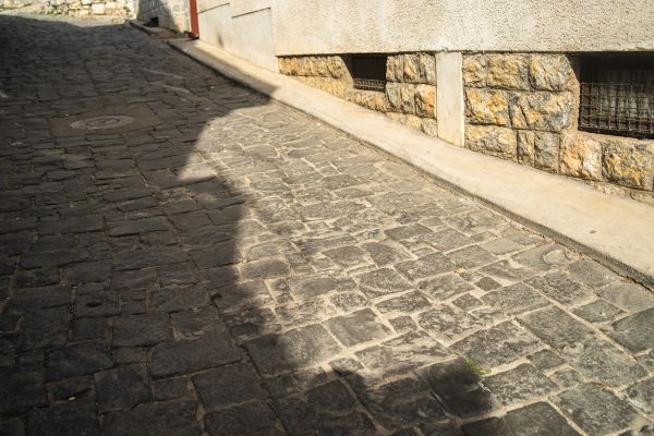 Stone Sidewalk Repair in Las Vegas