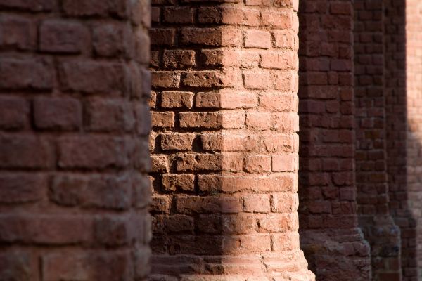 Brick Pillars Installation in Las Vegas